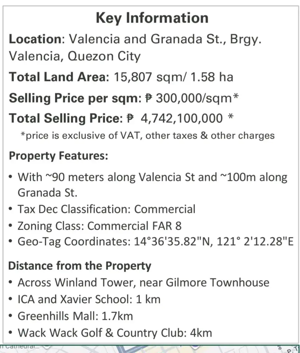 Commercial Lot - Sampaguita Pictures, Valencia Cor. Granada St., photo 2
