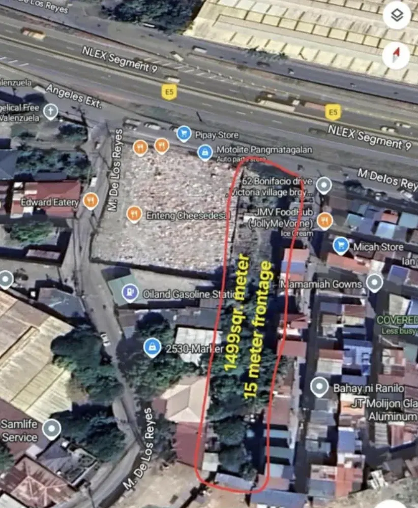 Vacant Lot Along Nlex Segment 9 Service Road