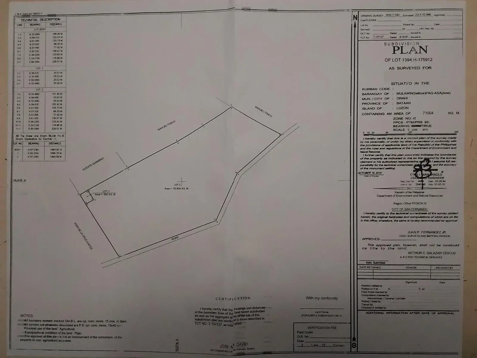 Agricultural Lots With Fruit Trees - Pag-asa, Orani, Bataan (7.1 Ha + 4.5 Ha), photo 3