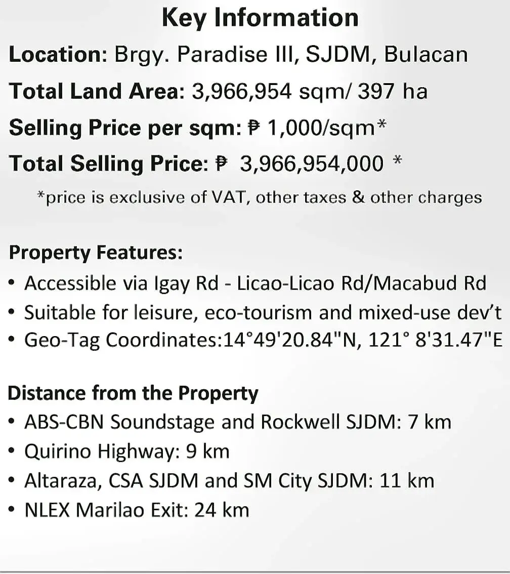 Mixed-use / Eco-tourism Land - Paradise Iii, San Jose Del Monte, Bulacan, photo 2