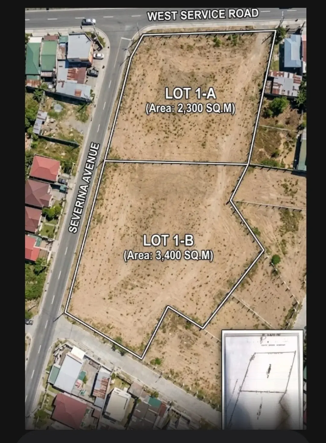 Sucat 5,700 Sqm Commercial Corner Lot - West Service Road Cor. Severina Avenue, photo 2