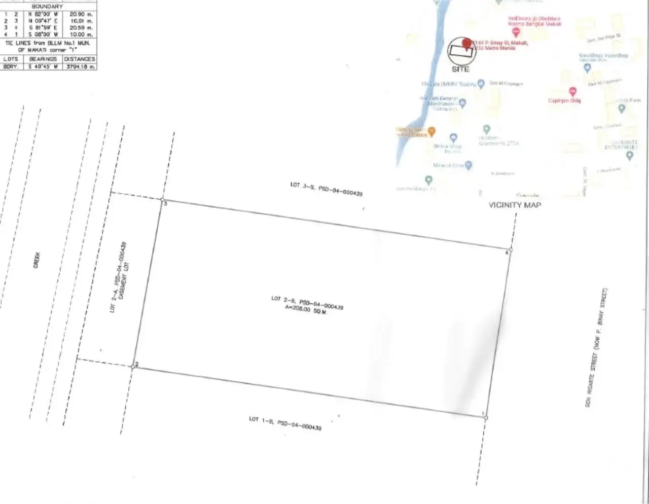 2143 Bangkal Makati Residential Lot
