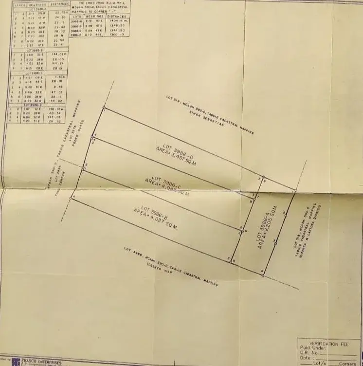 Agricultural/commercial Lot Along C6 Road Taguig City