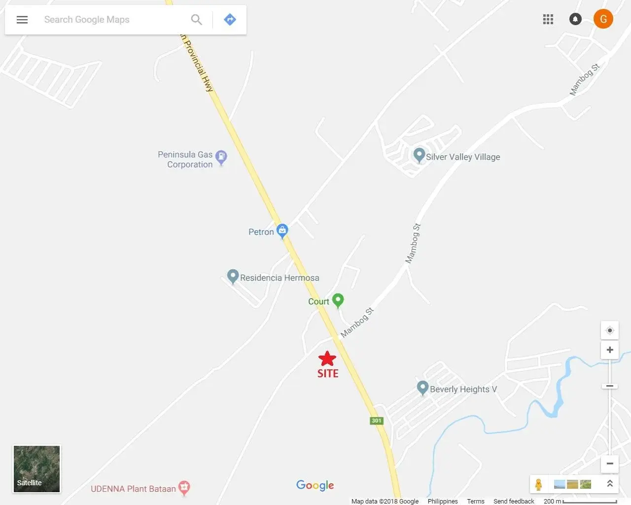Corner Lot Along Roman Superhighway - Mambog, Hermosa, Bataan