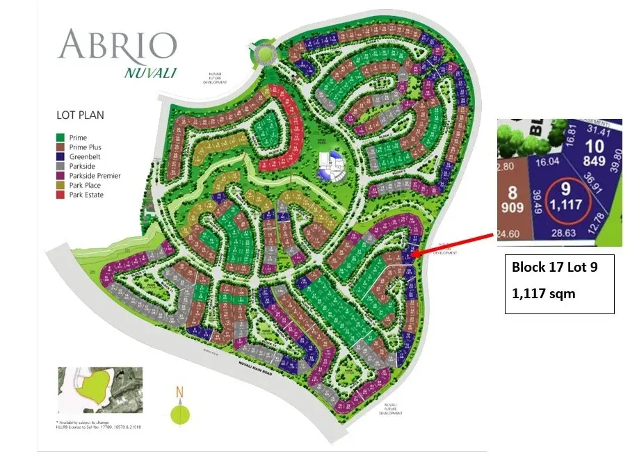 Abrio, Nuvali